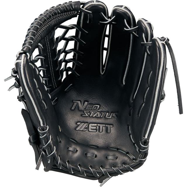 ゼット 野球 左利き一般グローブ ナンシキ ネオステイタス 26 BRG362650-1900RH RH ブラック 送料無料_1