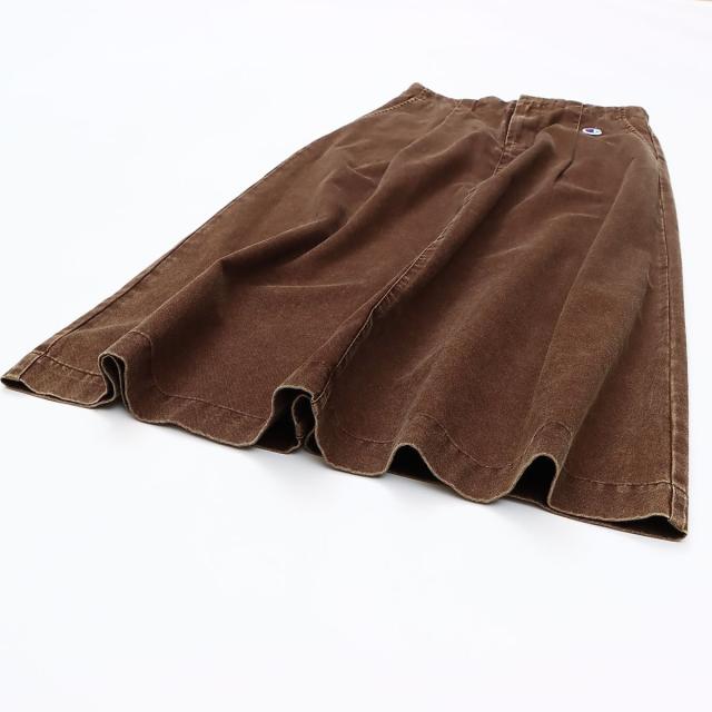 チャンピオン レディーススポーツウェア スポーツカジュアルボトムス 他 LONG SKIRT CW-D203 870 レディース ダークブラウン 送料無料_1