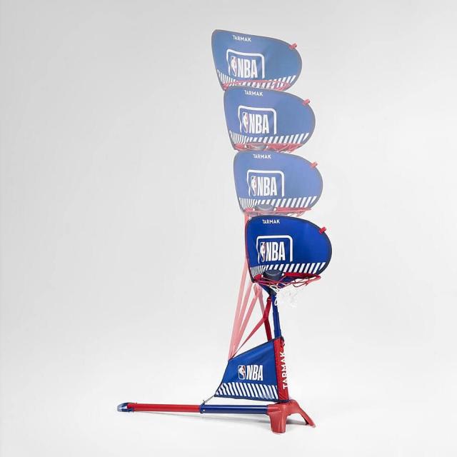 デカトロン 籠球 うしろ側ゲーム盤 手あそび Decathlonキッズバスケットボールフープ NBA 500 Easy RED BLU WHT 8734282 ジュニ...