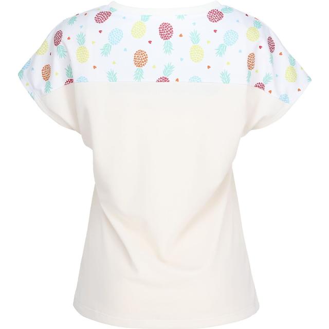 フィラ ラケットスポーツ レディースアパレル 61_ゲームシャツ(GAME　SHIRT) CZ6SGW007-WT0 レディース ホワイト 送料無料_1