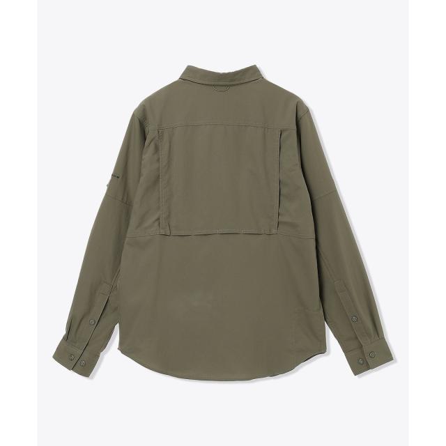 コロンビア トレッキング アウトドア 長袖シャツ シルバーリッジユーティリティIIロングスリーブシャツ AE3465-397 メンズ Stone Gr..._1