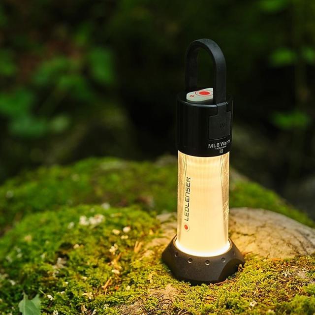 ハイマウント キャンプ用品 バッテリー　電池式　ランタン ＭＬ６　ＷＡＲＭ 43132 ジュニア ブラック系 送料無料_1
