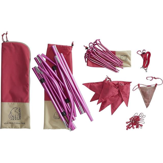 ノルディスク キャンプ用品 ペグ ＹＤＵＮ　ＭＩＮＩ　ＣＯＬＯＵＲ　ＰＡＣＫ−ＣＨＥＲＲＹ　ＰＩＮＫ 148053 CHERRY PINK 送料無料_1