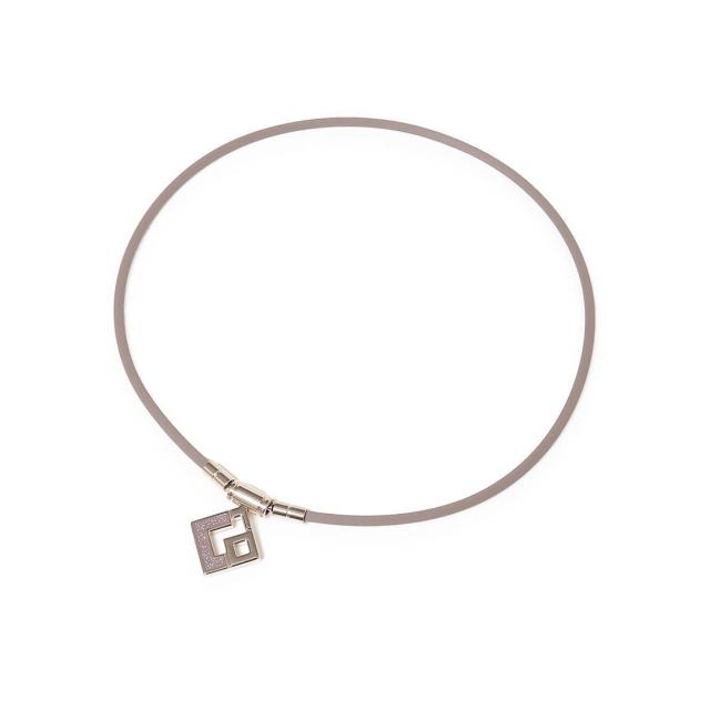 コラントッテ 健康アクセ TAOネックレス スリム AURA mini DAAAI1113 M シャンパンゴールド×ラベンダー 送料無料