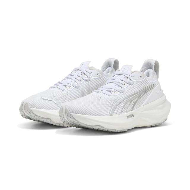 プーマ ランニング レディースランニングシューズ フォーエバーラン ニトロ 2 ウィメンズ 31047102 レディース PUMA WHITE-PUMA SIL...