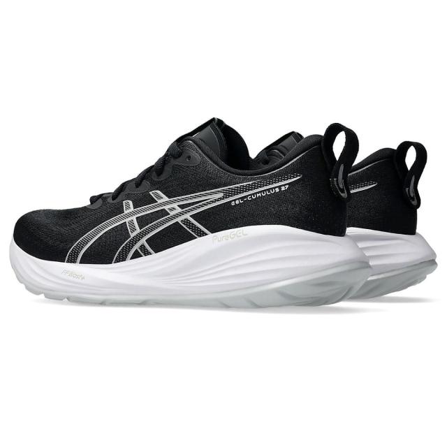 アシックス ランニング レディースランニングシューズ GEL-CUMULUS 27 1012B773.002 レディース BLACK/CONCRETE 送料無料