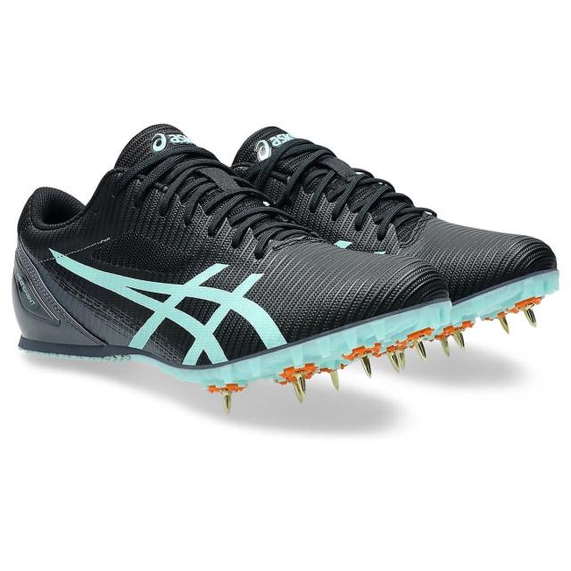 アシックス ランニング スパイク HEATSPRINT 13 1093A199.002 BLACK/ILLUMINATE MINT 送料無料