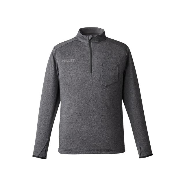 ミレー トレッキング アウトドア 長袖シャツ EIRA II ZIP LS M MIV01980 N6342 メンズ CHARCOAL HEATHER 送料無料