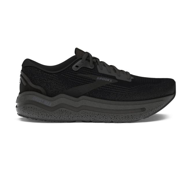 ブルックス ランニング メンズランニングシューズ MENS GHOSTMAX2WIDE BRM4314 メンズ 25.5cm BLK 送料無料