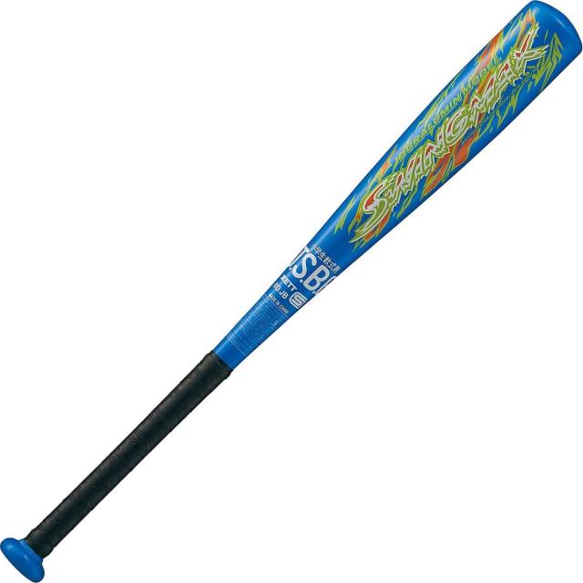 ゼット 野球 少年軟式メタルバッド JR.ナンシキ アルミバット SWINGMAX BAT75508-2300 ジュニア ブルー 送料無料
