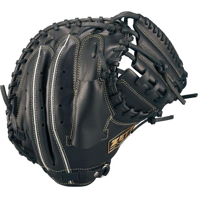 ゼット 野球 少年軟式キャッチャーミット JR ナンシキCMソフトステア BJCB74512-1900LH ジュニア LH ブラック 送料無料