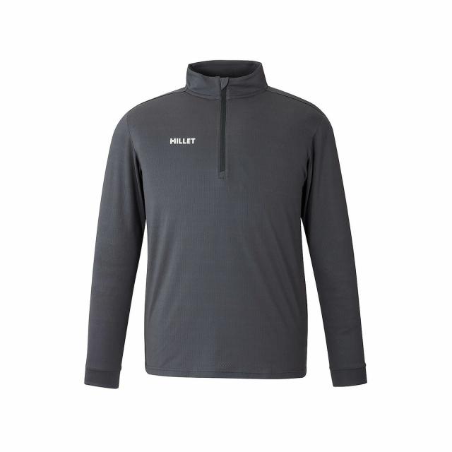 ミレー トレッキング アウトドア 長袖シャツ INSECT BARRIER HALF ZIP LS M MIV03185 N3721 メンズ CASTELROCK 送料無料
