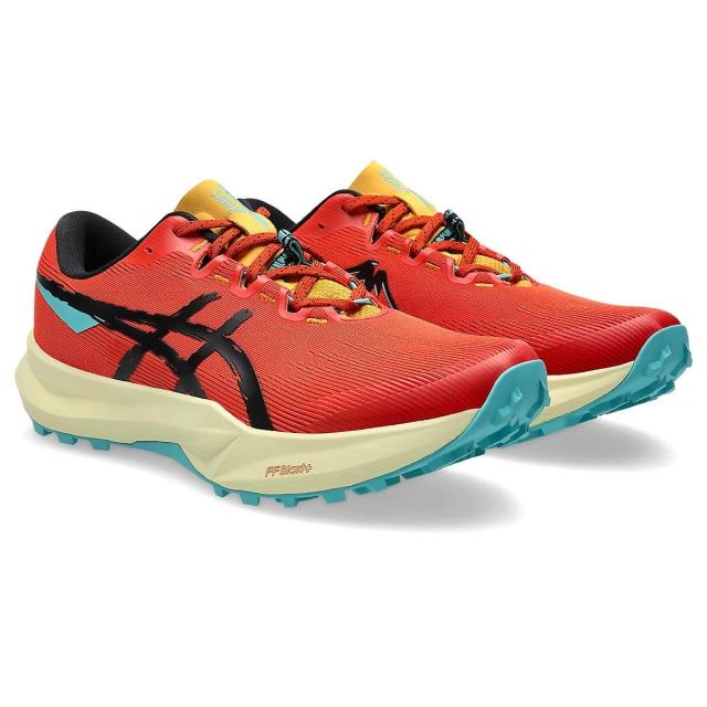 アシックス ランニング メンズトレイルランニングシューズ Fuji Lite 6 1011C086.600 メンズ RED CLAY/BLACK 送料無料