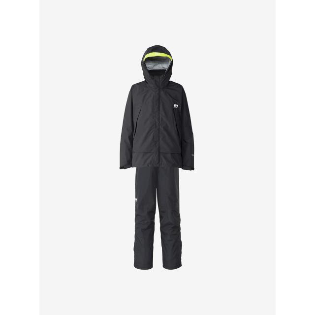 ヘリーハンセン メンズスポーツウェア ウインドアップジャケット HELLY RAIN SUIT (ヘリーレインスーツ) HH12510 K K 送料無料