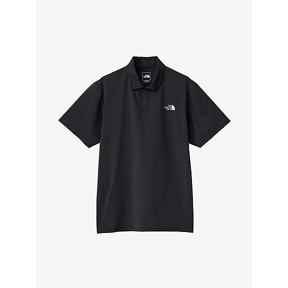 ザ・ノース・フェイス メンズスポーツウェア 半袖機能ポロシャツ S/S TECH POLO (ショートスリーブテックポロ) NT22598 K メンズ K ...