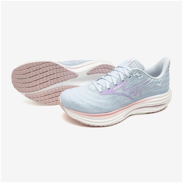 ミズノ ランニング レディースランニングシューズ WAVE RIDER 29 SW J1GD250625 レディース ライトブルー×パープル×ピンク 送料無料