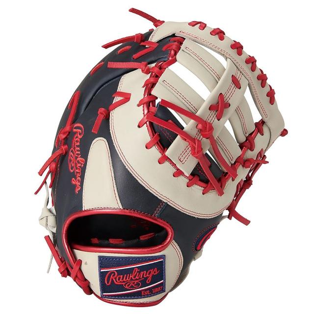 ローリングス 野球 軟式グローブ一般 軟式 HYPER TECH COLOR SYNC(ハイパーテックカラーシンク)M53 - ネイビー/Sグレー GR5HTCM53-N...