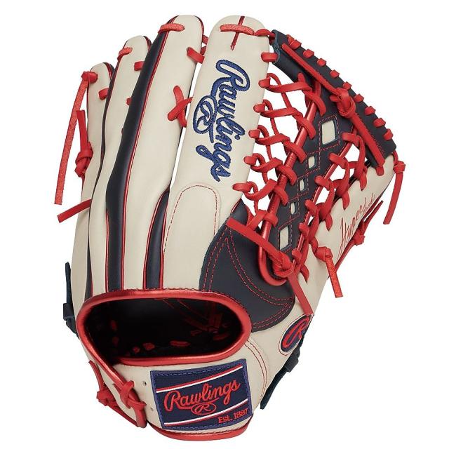 ローリングス 野球 軟式グローブ一般 軟式 HYPER TECH COLOR SYNC(ハイパーテックカラーシンク)Y719 - ネイビー/Sグレー GR5HTCY719...
