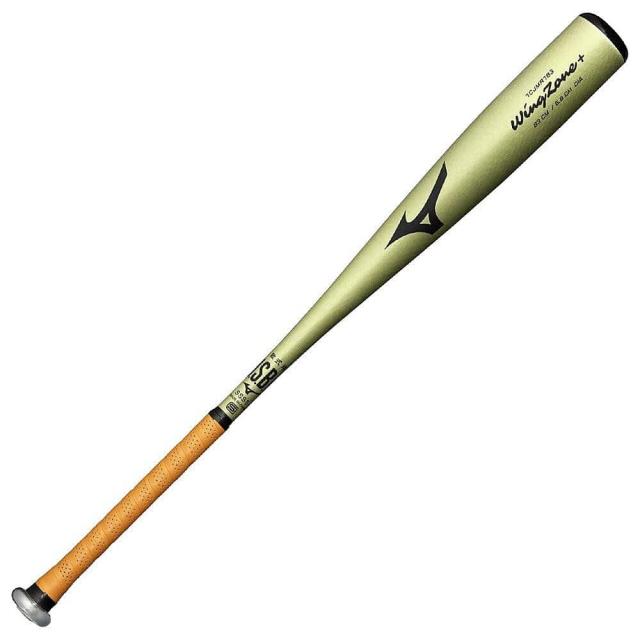 ミズノ 野球 軟式メタルバッド 軟式用金属製 ウィングゾーンプラス(WINGZONE+) 83cm/平均670g 1CJMR18383 50 83cm ライムゴールド ...