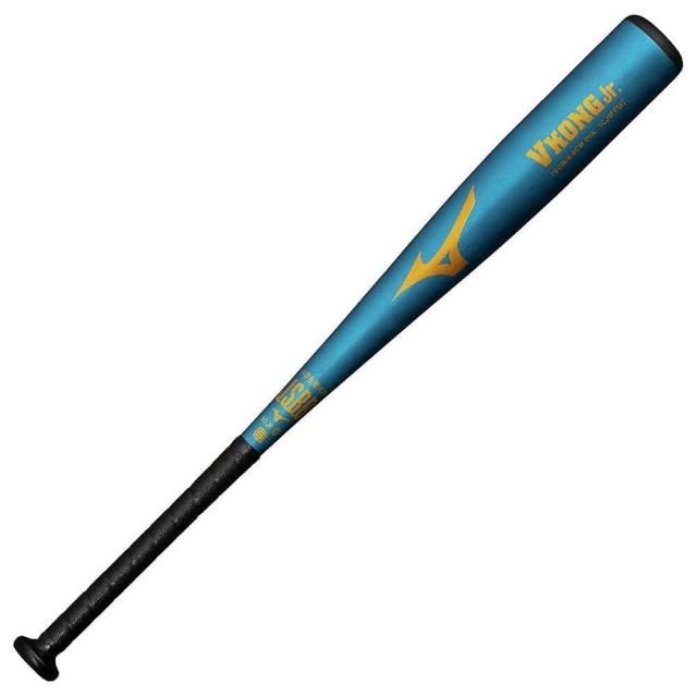 ミズノ 野球 少年軟式メタルバッド 小学生軟式用金属製 Vコングジュニア(76cm/平均530g) 1CJMY19176 27 ジュニア 76cm ブルー 送料無料