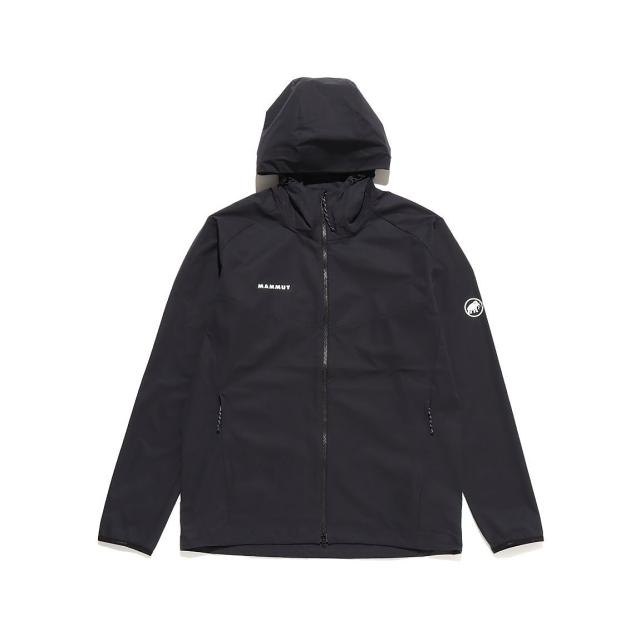 マムート トレッキング アウトドア 薄手ジャケット GRANITE SO Hooded Jacket AF Men 1011-00323-0001 メンズ black 送料無料