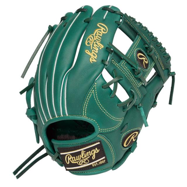 ローリングス 野球 少年軟式グローブ ジュニア軟式 HYPER TECH R9 SERIES(ハイパーテックアールナインシリーズ)N6L-ダークグリーン ...