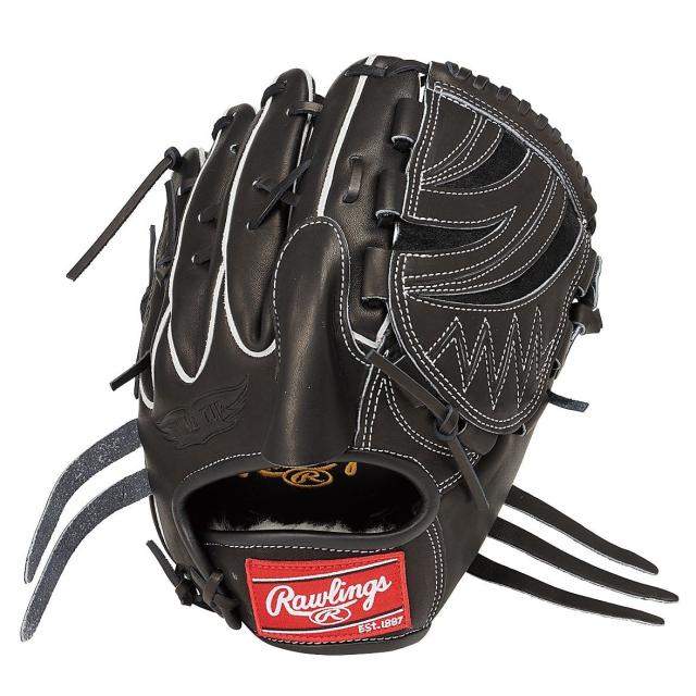 ローリングス 野球 軟式グローブ一般 軟式 HOH PRO EXCEL(エイチオーエイチプロエクセル)A15W-ブラック GR5HEA15W-B B 送料無料
