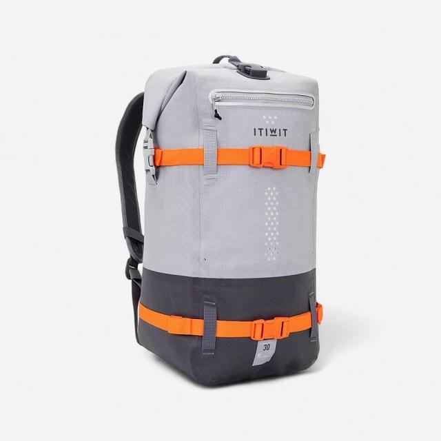 トリゲーム盤 難民キャンプ装具 砂浜 余暇装具 ダッフルバックパック 雨合羽 30L 8511974 GRY 貨物輸送無料