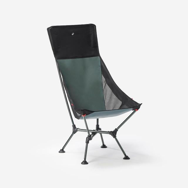 ケシュア キャンプ用品 ファミリーチェア 折りたたみローチェアXLハイバックGRN 8819856 GRN 送料無料
