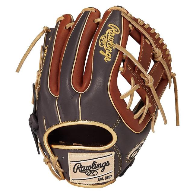 ローリングス 野球 軟式グローブ一般 軟式 HOH MLB COLOR SYNC(エイチオーエイチエムエルビーカラーシンク)N54G - ネイビー/ティン...