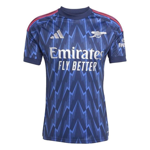 アディダス サッカー 半袖プラクティスシャツ アーセナルFCアウェイレプリカユニフォーム KSJ33 JI9511 メンズ ナイトインディゴ/グ...
