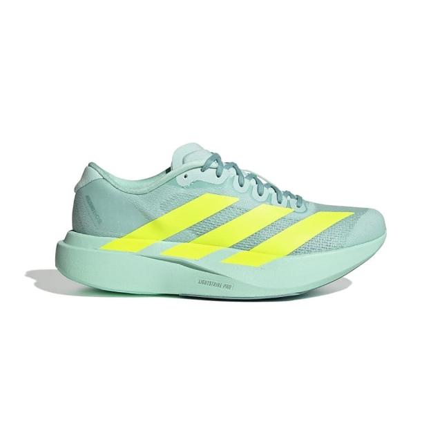 アディダス ランニング レディースランニングシューズ adizeroEvoSLW NRX01 JS4452 レディース セミフラッシュアクア/ルシッドレモ...