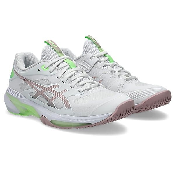 アシックス レディーステニスシューズ SOLUTION SPEED FF 4 1042A307.100 レディース WHITE/MORGANITE 送料無料