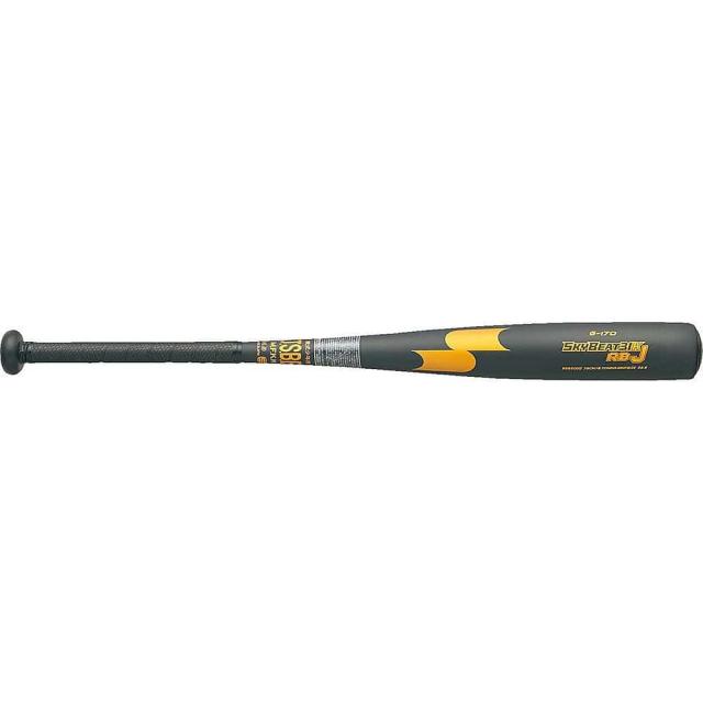 エスエスケイ 野球 硬式メタルバッド スカイビート 31K RB J SBB5000-9038-80 ジュニア 80 ブラック×ゴールド 送料無料