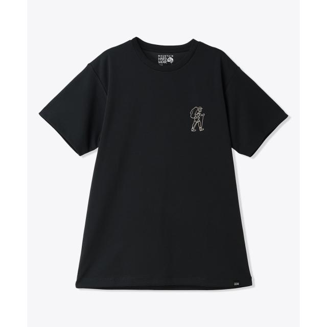 マウンテンハードウェア トレッキング アウトドア 半袖Ｔシャツ ハードウェアリビンショートスリーブT OE1553-010 メンズ Black 送...