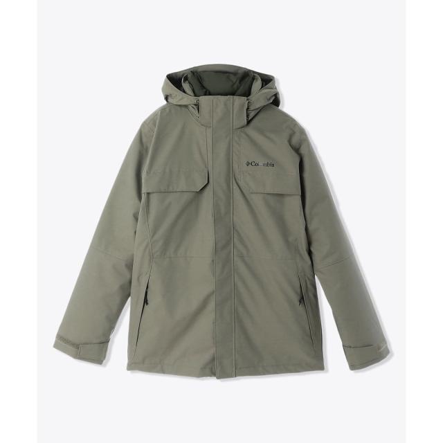コロンビア アウトドアカジュアル 厚手ジャケット クローバーデールIIインターチェンジジャケット WE4191-397 メンズ Stone Green ...