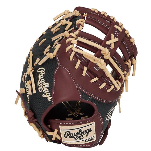 ローリングス 野球 ソフトボール用キャッチャーミット ソフト HOH DP COLORS(エイチオーエイチディーピーカラーズ) YZ6 シェリー/ブ...