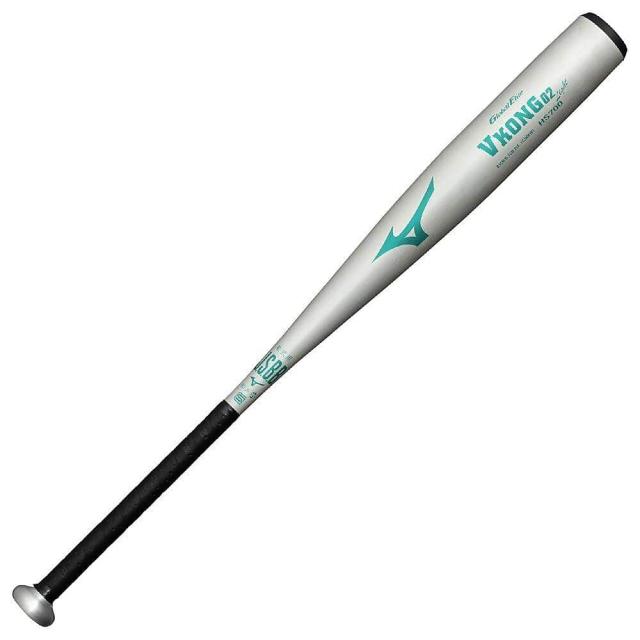 ミズノ 野球 軟式メタルバッド 軟式用金属製 Vコング02ライト(VKONG02 Light)83cm/平均700g 1CJMR18183 03 83 シルバー 送料無料