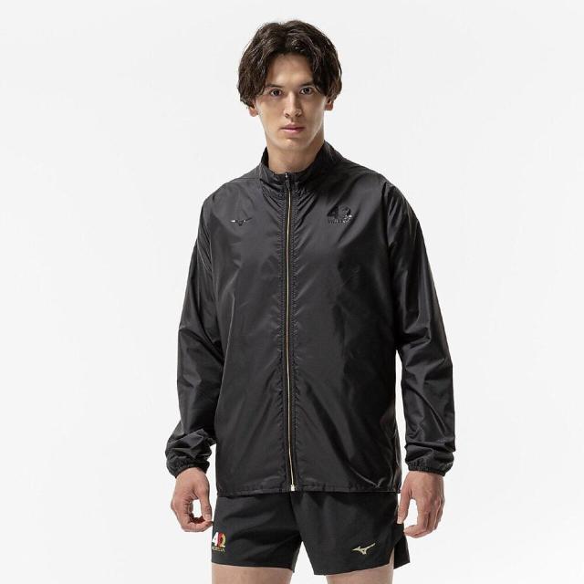 ミズノ サッカー ウォームアップ MORELIA UL WOVEN JACKET P2MEC54009 ブラック 送料無料