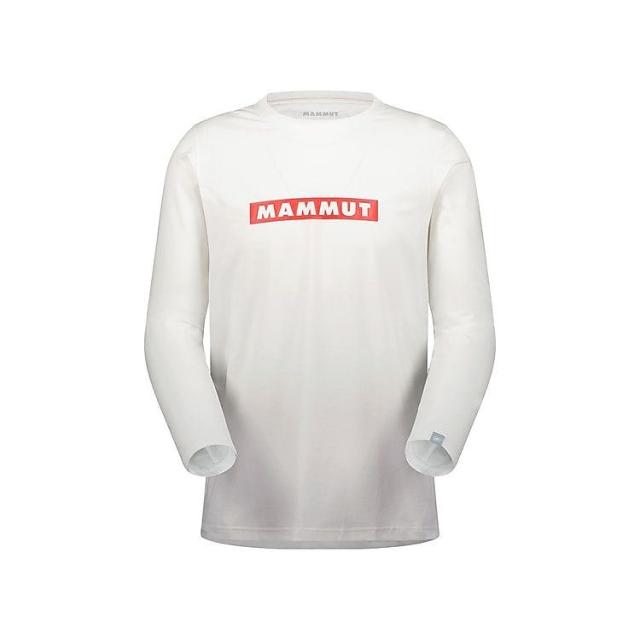 マムート トレッキング アウトドア 長袖Ｔシャツ QD Logo Print Longsleeve T-shirts AF Men 1016-01030-00758 メンズ XL WHITE-MAM...