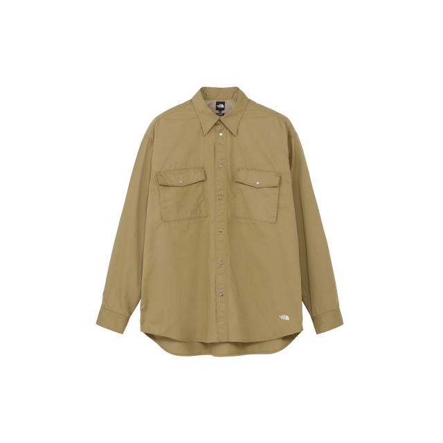 ザ・ノース・フェイス アウトドアカジュアル 長袖Ｔシャツ LS RK STDCHINO SHT (ロングスリーブロックステディチノシャツ) NR62531 ...
