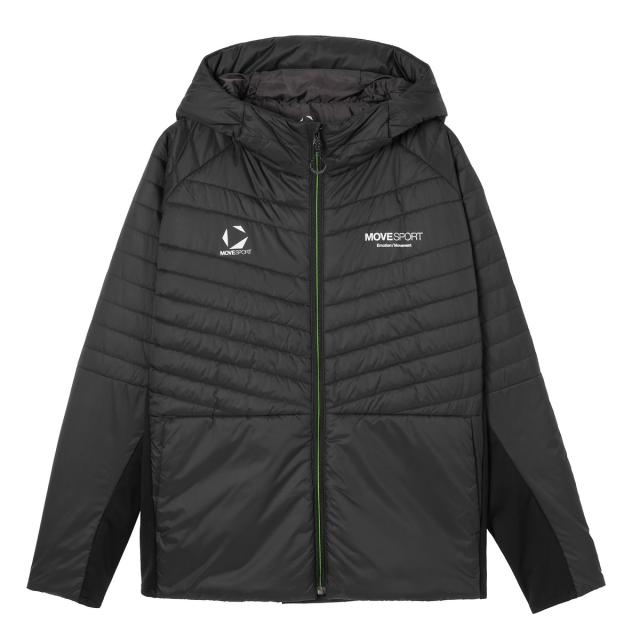 デサント メンズスポーツウェア ウォームアップジャケット 【ACTIVE SUITS】THERMO ハイブリッドフーディー ST5FJK70M メンズ BK00 ...