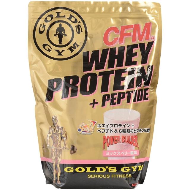ゴールドジム サプリメント プロテイン CFMホエイプロテイン+ホエイペプチド&ビタミンB ミックスベリー風味 2kg F3620 送料無料