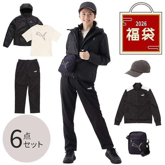 プーマ (2026福袋)PUMAレディース6点セット 69372701 レディース RED 送料無料