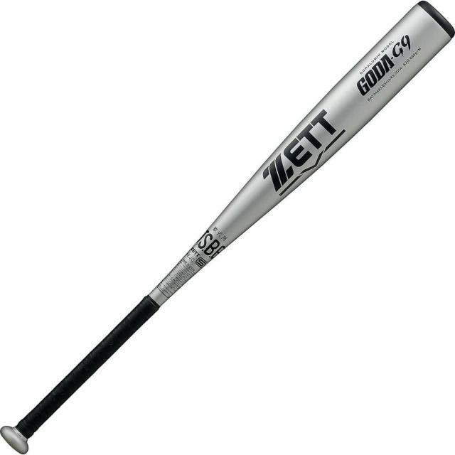 ゼット 野球 軟式メタルバッド ナンシキアルミバット GODA-G9 * BAT34683-1300 シルバー 送料無料