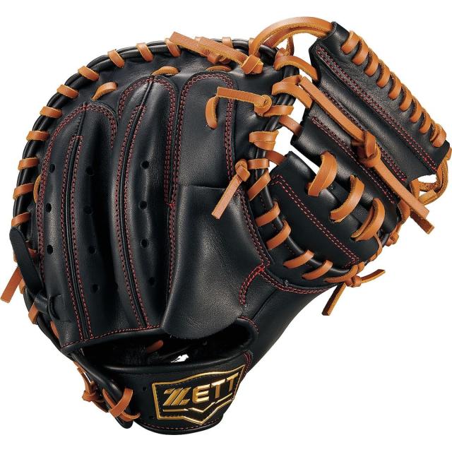 ゼット 野球 少年軟式キャッチャーミット JR ナンシキCMグランドヒーロー BJC762622-1936LH ジュニア LH ブラック/オ-クB 送料無料