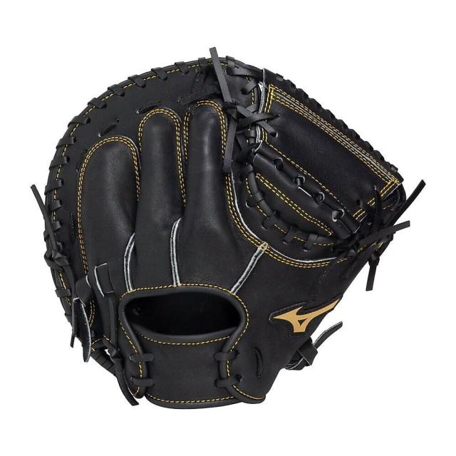 ミズノ 野球 少年軟式キャッチャーミット ジュニア軟式用BALL PARK捕手用 1AJCY34900 09 ジュニア ー ブラック 送料無料