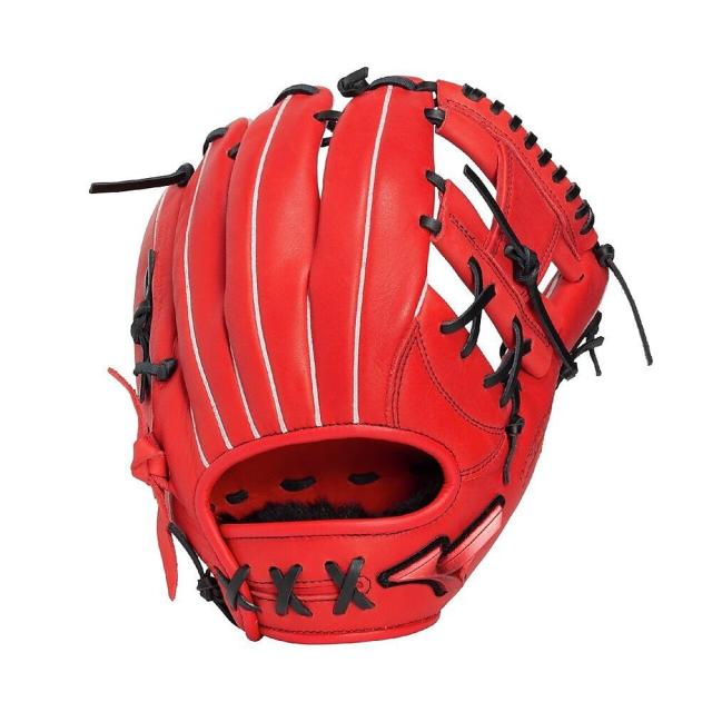 ミズノ 野球 少年軟式グローブ ジュニア軟式用WILL DRIVE RED オールラウンド用 サイズM 1AJGY34610 7009 ジュニア M ラディッシュ×...