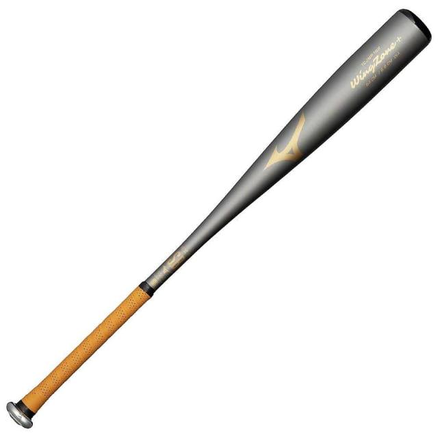 ミズノ 野球 軟式メタルバッド 軟式用金属製WINGZONE＋ 1CJMR18884 05 84 ガンメタル 送料無料