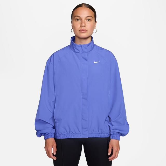 ナイキ レディーススポーツウェア ワークアウトボトムス AS W NK ONE DF WVN JACKET IB8984-570 レディース SAPHRE/WHITE 送料無料